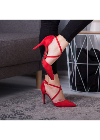 Туфлі жіночі Jace 2592 36 23,5 см Червоний Fashion (253195504)