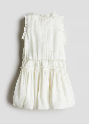 Молочный летний костюм (топ, юбка) H&M