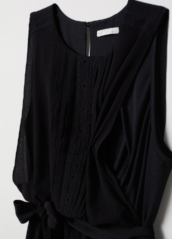 Чорна літня блуза для годуючих H&M