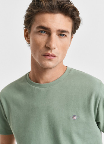 Зелена футболка Gant