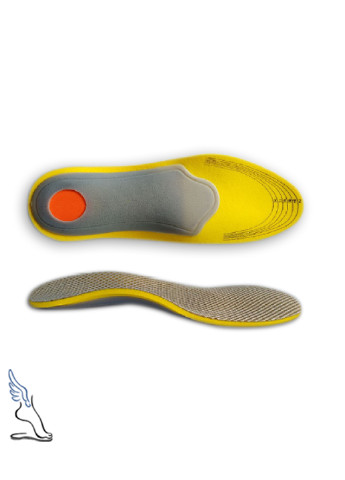 Ортопедические стельки c пластмассовой поддержкой свода стопы No Brand устілки (250199701)