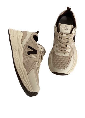 Кроссовки ALLSY бежевые демисезоны (323583073)
