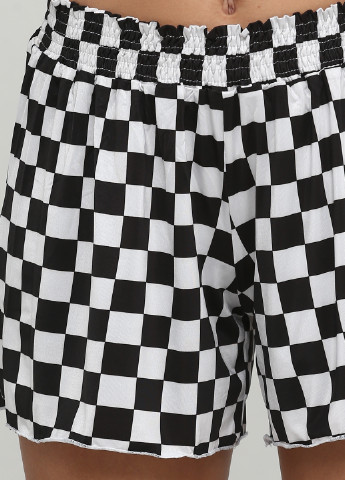 Черно-белый летний комплект (блуза, шорты) Van Gils