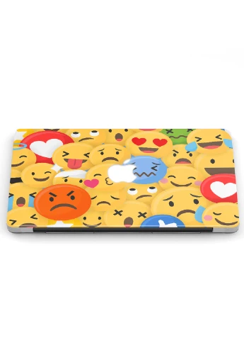 Чехол пластиковый для Apple MacBook Pro Retina 13 A1502 / А1425 Смайлы (6352-2522) MobiPrint (218865429)