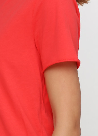 Красная летняя футболка Vero Moda