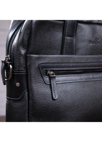 Мужская кожаная сумка для ноутбука 37х31х8 см Shvigel (252412579)