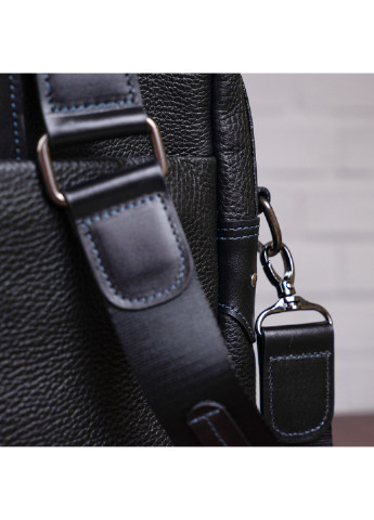 Мужская кожаная сумка для ноутбука 37х31х8 см Shvigel (252412579)