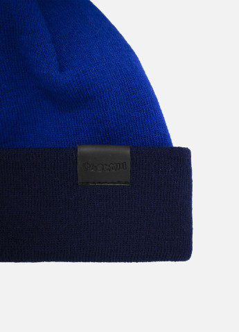 Шапка с бумбоном электрик с синим Custom Wear (252047165)