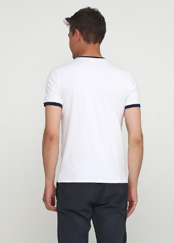 Біла футболка чоловіча 19м440-24 Malta