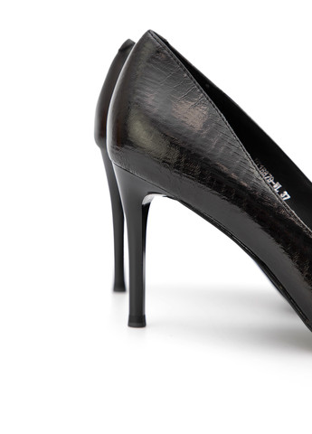 Respect Туфлі туфлі-човники чорний з натуральна шкіра, україна — демісезон (306619507)