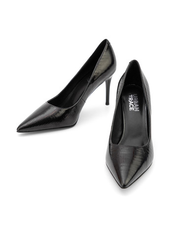 Respect Туфлі туфлі-човники чорний з натуральна шкіра, україна — демісезон (306619507)