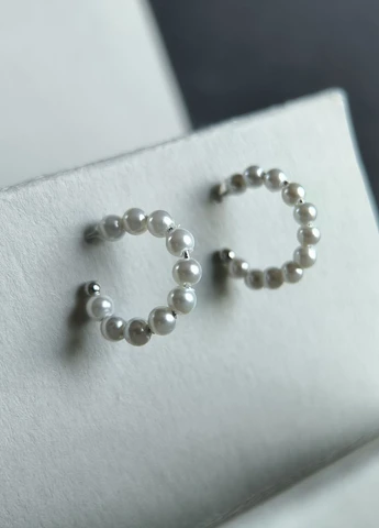 Сережки Silver Flame (350941337)