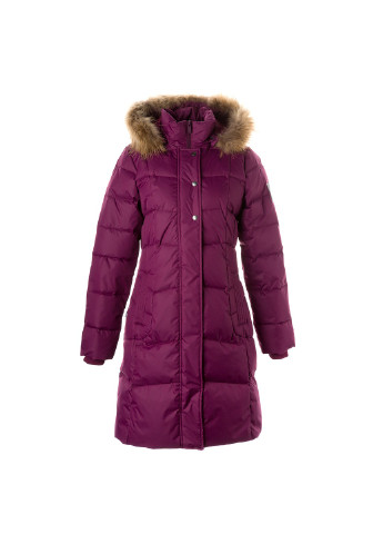 Бордове зимнє Пальто-пуховик YESSICA Huppa