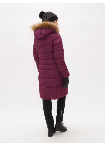 Бордове зимнє Пальто-пуховик YESSICA Huppa