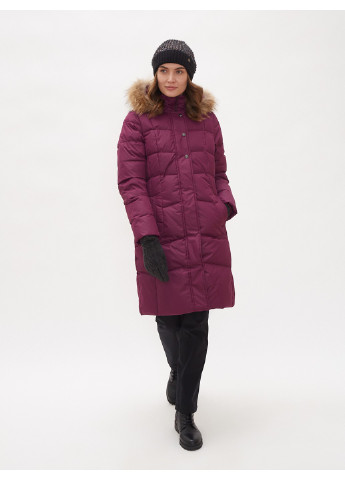Бордове зимнє Пальто-пуховик YESSICA Huppa