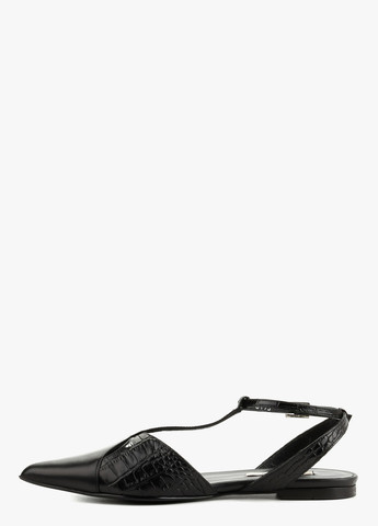 Le'BERDES Туфлі слінгбекі чорний з натуральна шкіра, україна — демісезон (328003893)