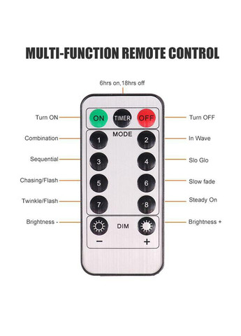 Світлодіодна гірлянда-штора, 3х3 м No Brand (311949805)