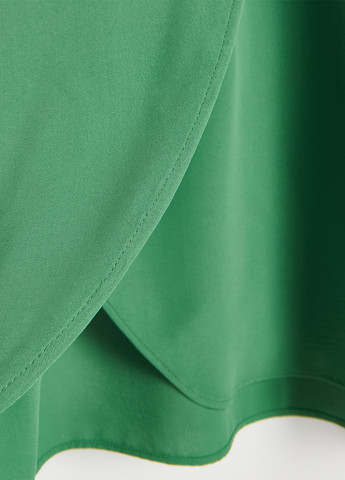 Зелена кежуал сукня на запах Reserved однотонна