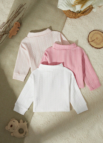 Комбинированный демисезонный свитер (3шт.) SHEIN