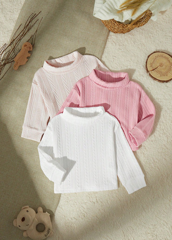 Комбинированный демисезонный свитер (3шт.) SHEIN