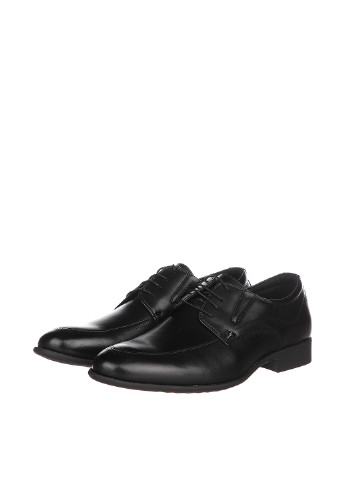 Черные классические туфли Yalasou на шнурках