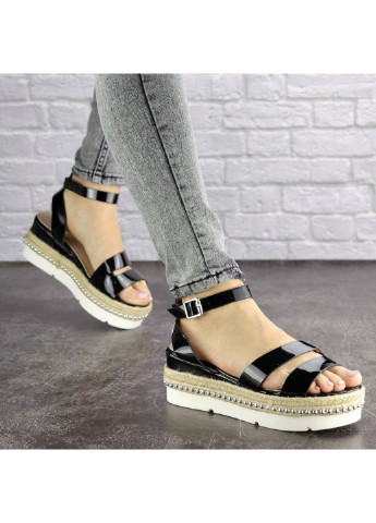 Жіночі стильні сандалі на танкетці Fashion (253791889)