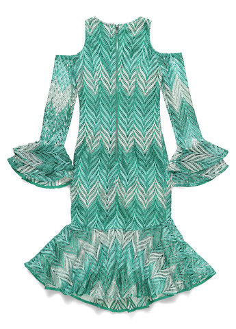 Комбінована кежуал сукня годе Mossman з градієнтом