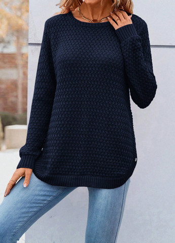 Синий демисезонный джемпер джемпер SHEIN