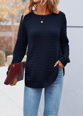 Синий демисезонный джемпер джемпер SHEIN