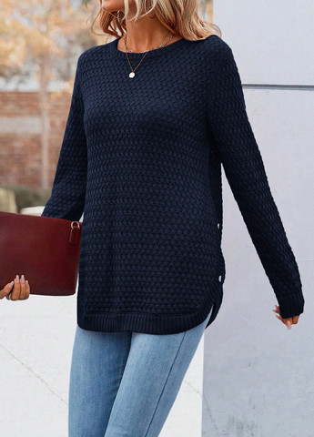 Синий демисезонный джемпер джемпер SHEIN