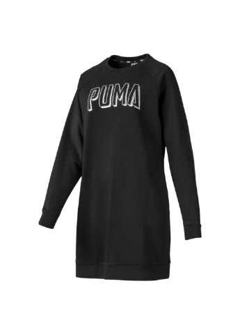 Черное спортивное платье Puma