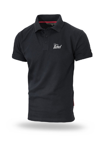 Черная футболка-футболка поло dobermans rebellion 13 tsp165bk для мужчин Dobermans Aggressive