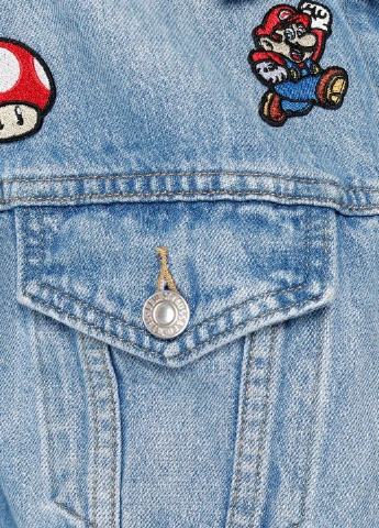 Голубая демисезонная куртка Levi's