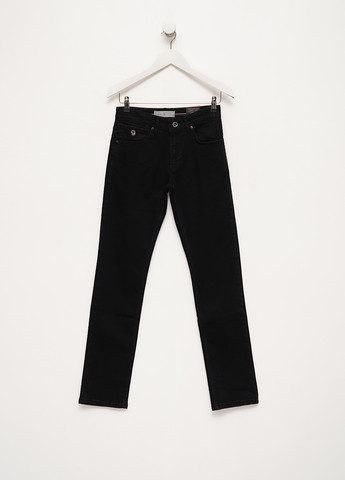 Черные демисезонные зауженные джинсы Benson & Cherry