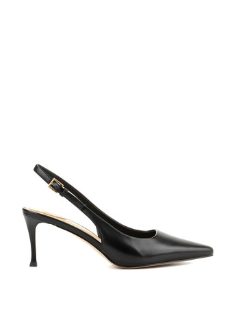 Le'BERDES Туфлі слінгбекі чорний з натуральна шкіра, україна — літо (322088015)