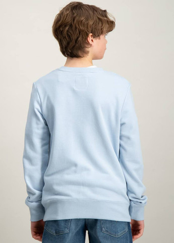 Levi's свитшот логотип бирюзовый кэжуал хлопок