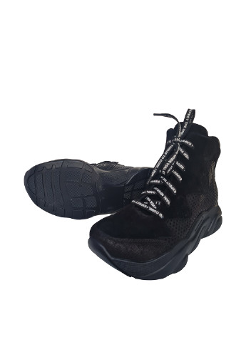 Черные кэжуал осенние ботинки N-Style