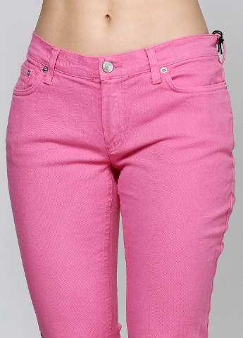 Розовые кэжуал демисезонные брюки Richmond