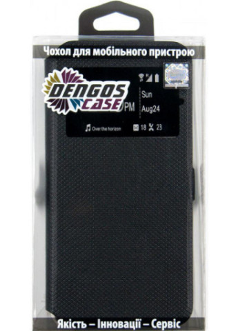 Чехол для мобильного телефона (смартфона) Flipp-Book Call ID Huawei Y6P, black (DG-SL-BK-265) (DG-SL-BK-265) DENGOS (201492098)