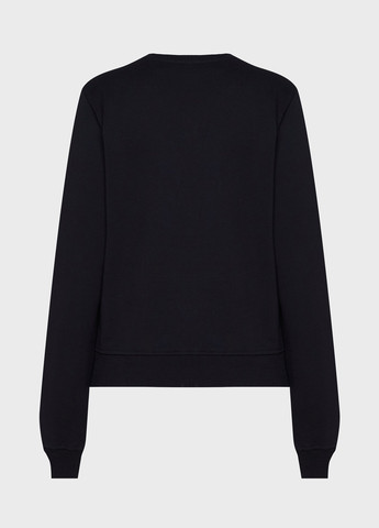 Черный свитшот Diesel логотип потертости, аппликация (344546171)