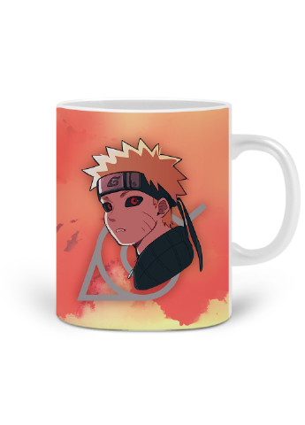 Кружка Наруто Узумаки (Naruto Uzumaki) 330 мл Чашка Керамическая (20259-2822) MobiPrint (221743205)