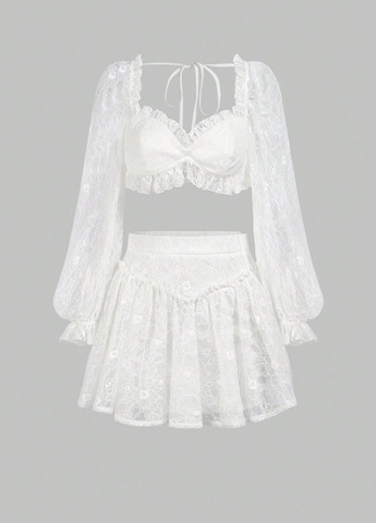 Костюм (топ, спідниця) SHEIN (325263907)