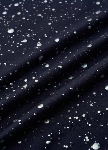 Темно-синее кэжуал платье клеш SHEIN в горошек