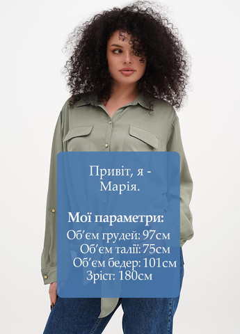 Оливковая блуза investments woman