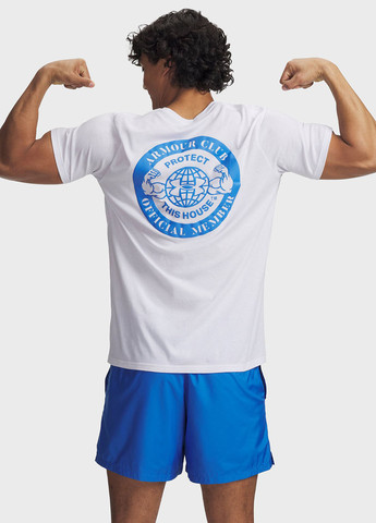 Біла футболка Under Armour