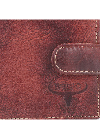 Мужской кожаный кошелек 12,5х9х2 см Buffalo Wild (195771241)