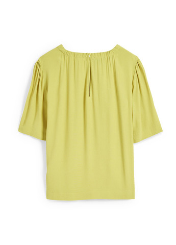 Салатовая блуза C&A