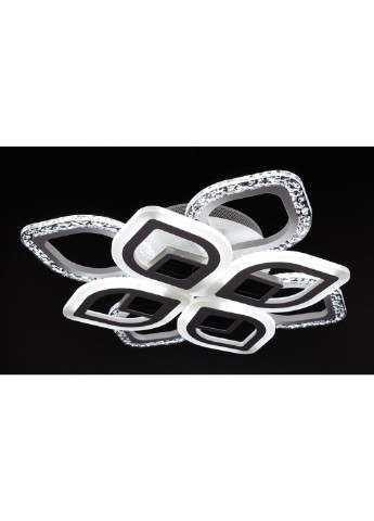 Люстра стельова LED з пультом A2721/4+4SQ-3D-wh Білий 10х44х44 см. Sunnysky (253628670)