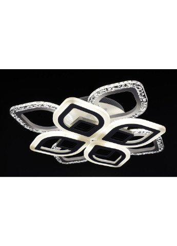 Люстра стельова LED з пультом A2721/4+4SQ-3D-wh Білий 10х44х44 см. Sunnysky (253628670)