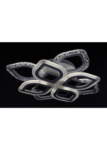 Люстра стельова LED з пультом A2721/4+4SQ-3D-wh Білий 10х44х44 см. Sunnysky (253628670)